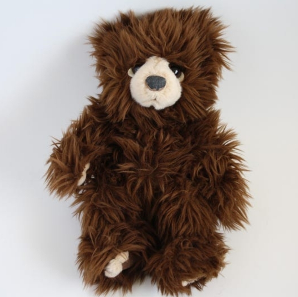 Vintage 1990s Russ Berrie EWAN retired Teddy Bear Plushie stuffed bear